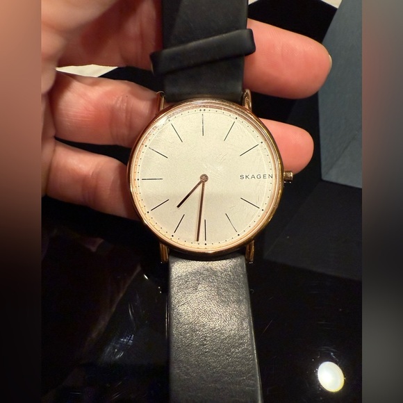 Skagen Signatur SKW6430, Black and Gold with White Face main image 11